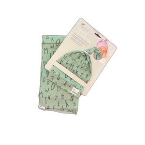 Copper Pearl Swaddle and Hat Set - Poe